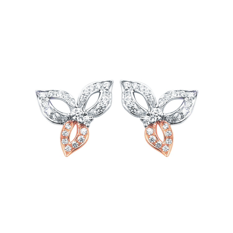 EARRINGS  RD V 0.228