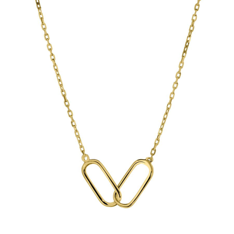 Interlocking Links Necklace