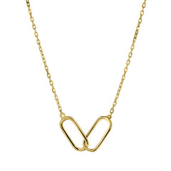 Interlocking Links Necklace