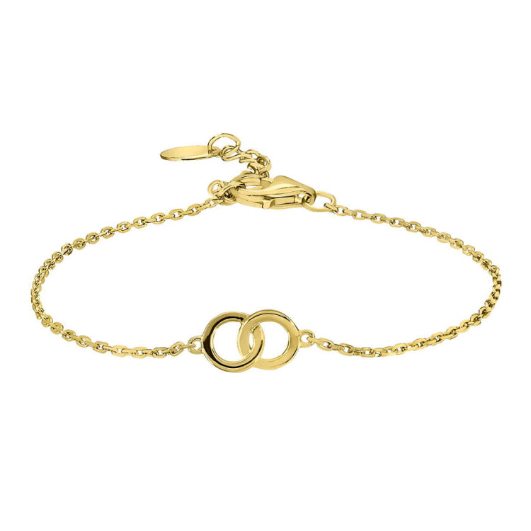 Interlocking Circles Cable Bracelet