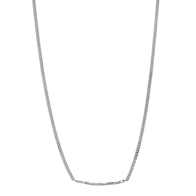Wavy Polished Bar Chain