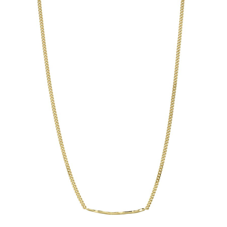 Wavy Polished Bar Chain