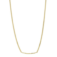 Wavy Polished Bar Chain