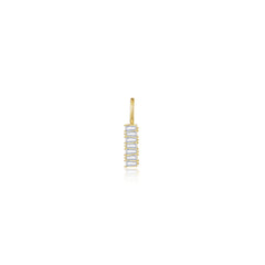 Baguette Bar Charm Pendant