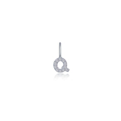 Letter Q Charm Pendant