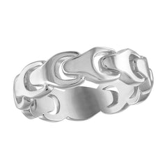 Bulova Mens Ring Color: White