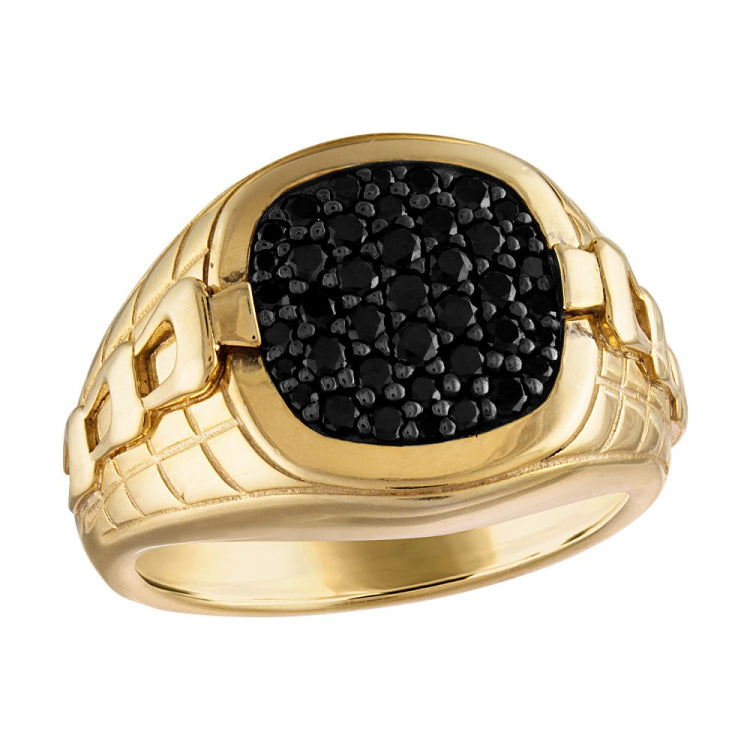 Bulova Mens Ring Color: Yellow