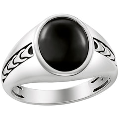 Blk Onyx ring sz 11