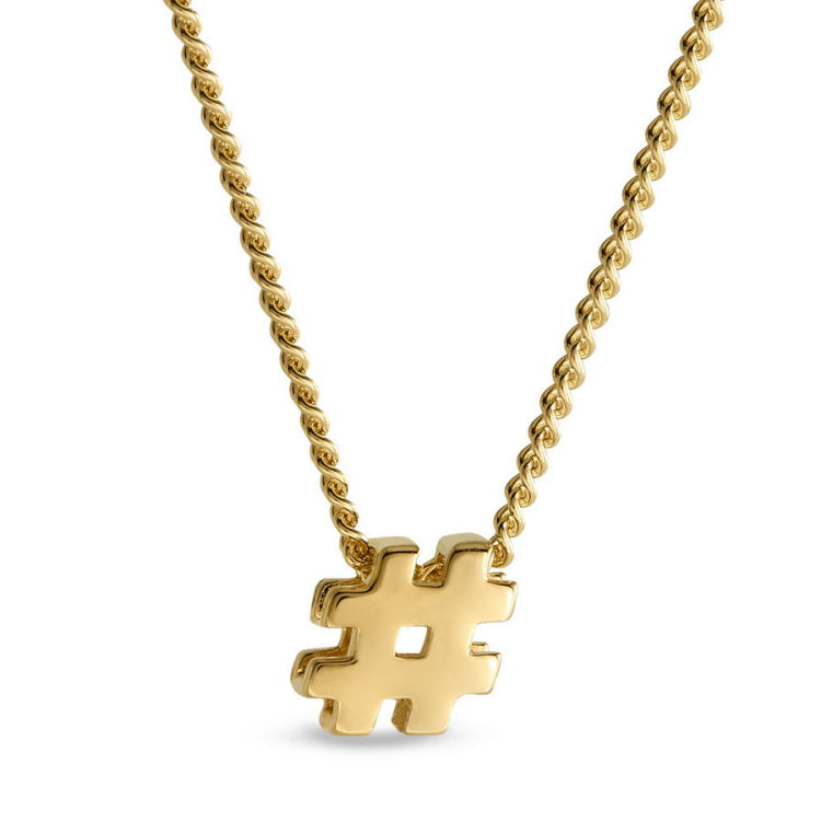 Story Pendant - Hashtag - #
