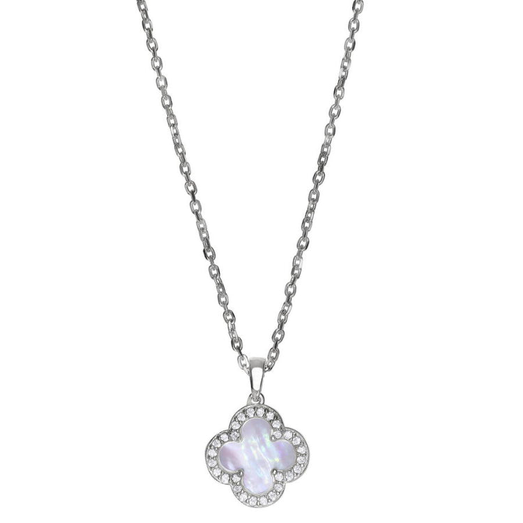Mother of Pearl Clover Pendant