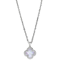 Mother of Pearl Clover Pendant