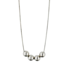 Snake Chain with Four Beads