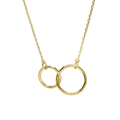 Interlocking Circles Necklace