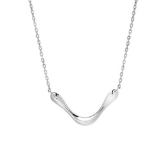Wavy "V" Necklace