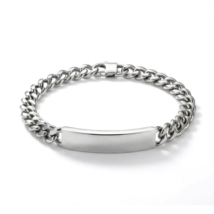 Men's Curb Link ID Bracelet