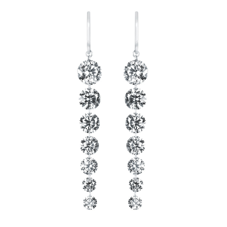 EARRINGS  RD  LG Drilled A 5.04