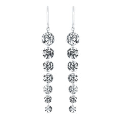 EARRINGS  RD  LG Drilled A 5.04