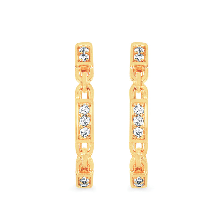 EARRINGS  RD V 0.15