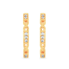 EARRINGS  RD V 0.15