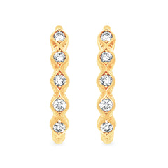 EARRINGS  RD V 0.25