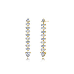 Regal Cascade Drop Earrings