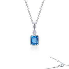December Birthstone Necklace