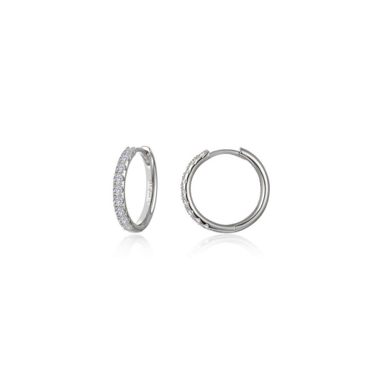 Small Alina Round Hoop Earrings