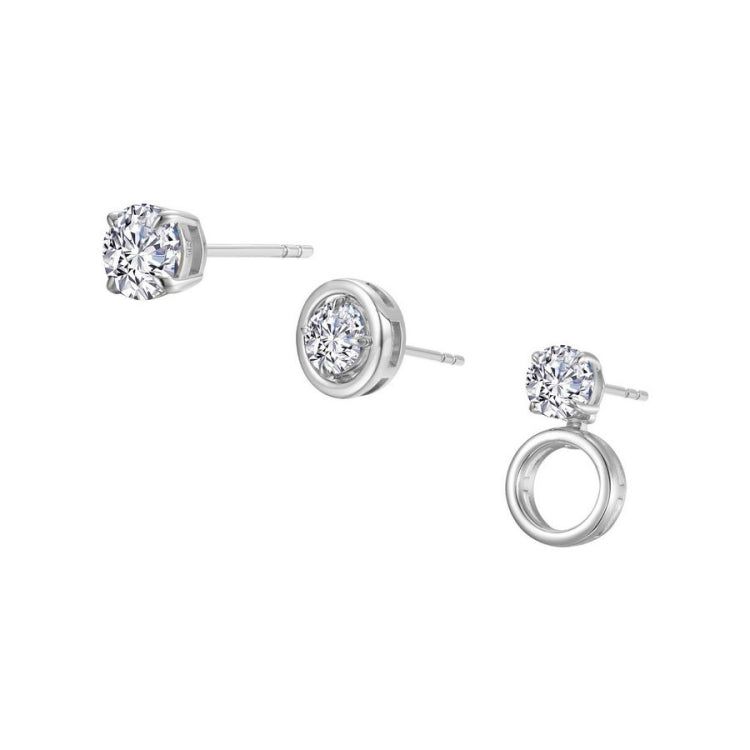 Convertible Solitaire Studs  