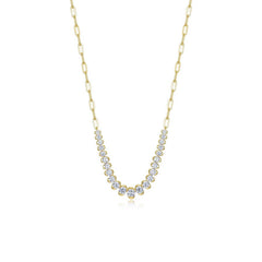 Willow Paperclip Necklace