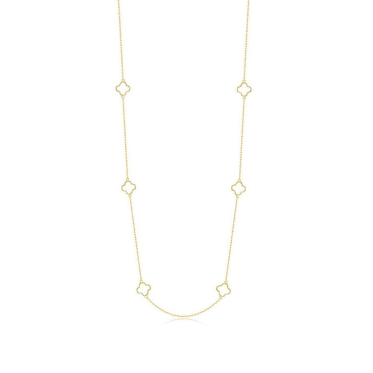 Clover In Bloom Necklace
