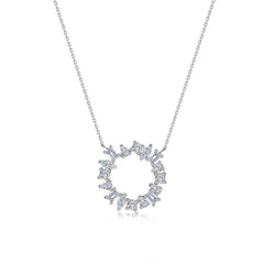 Prismatic Circle Necklace