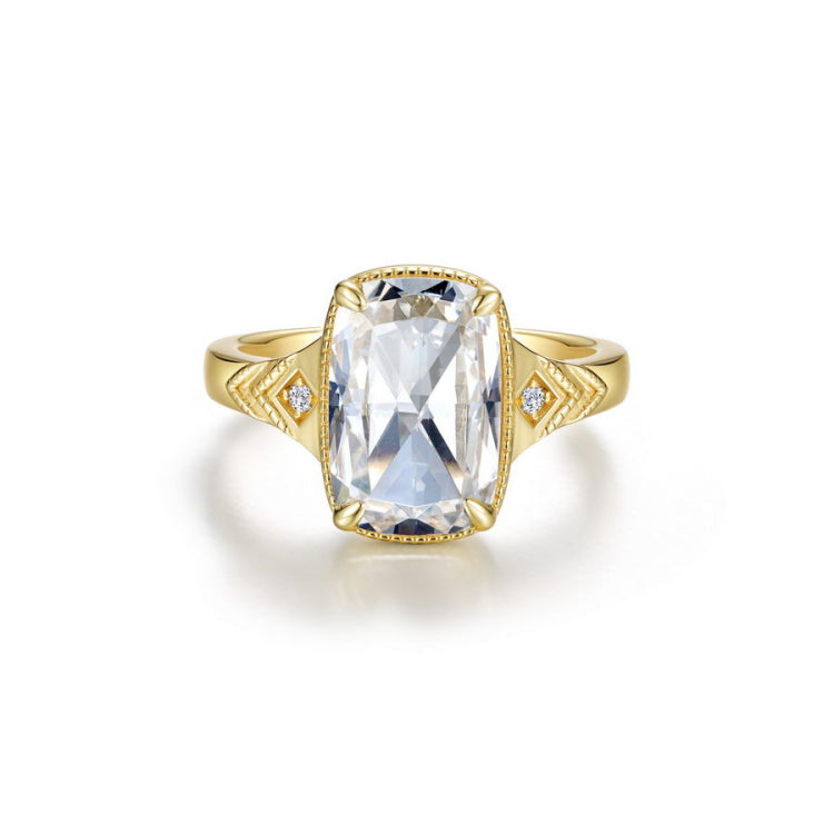 Elara Grande Cushion Ring
