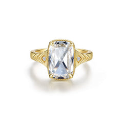 Elara Grande Cushion Ring