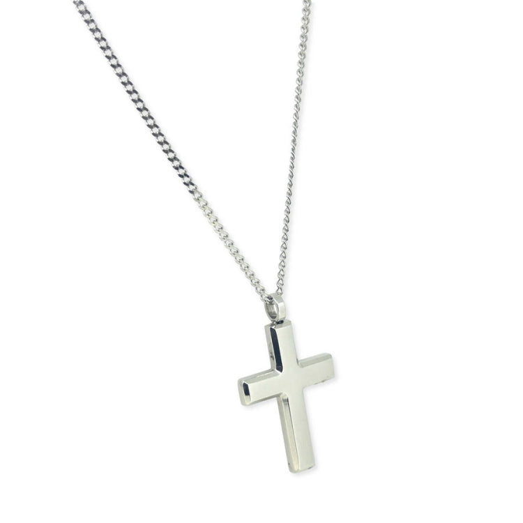 Wide Polished Cross