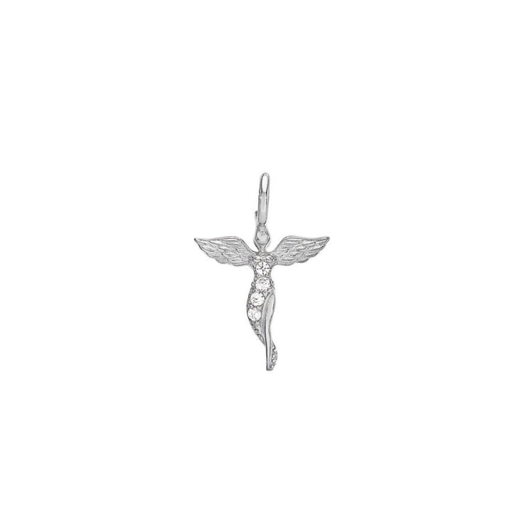 Cross with Wings Charm