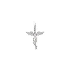 Cross with Wings Charm