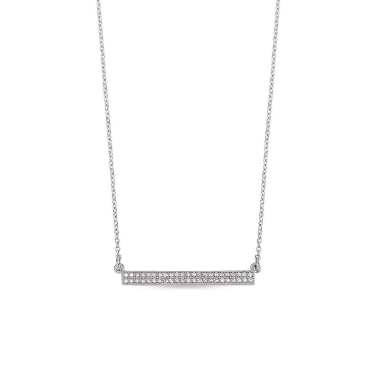 Two Row Bar Necklace