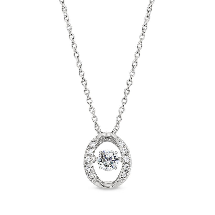 Dancing Stone Oval Pendant