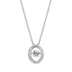 Dancing Stone Oval Pendant