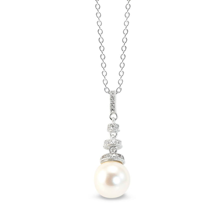 Round Drop Pearl Pendant