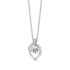 Dancing Stone Flame Shape Pendant