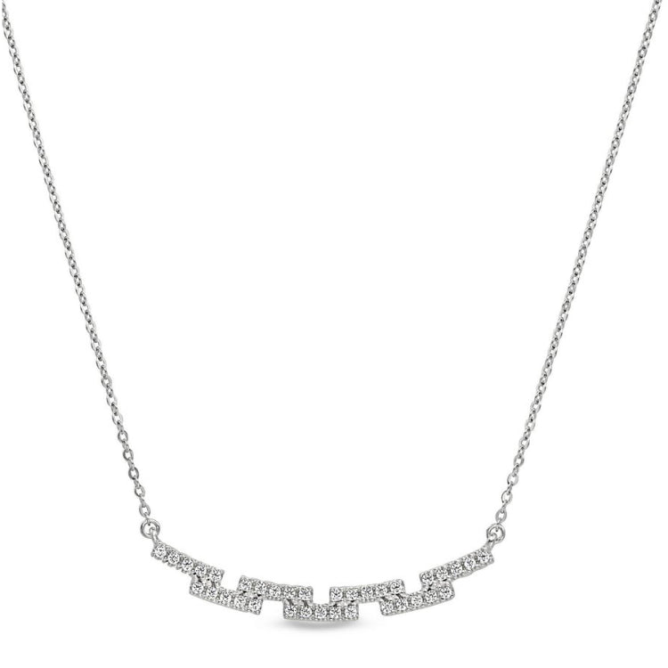 Staggered Bar Necklace