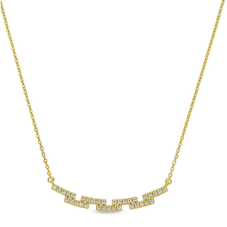 Staggered Bar Necklace