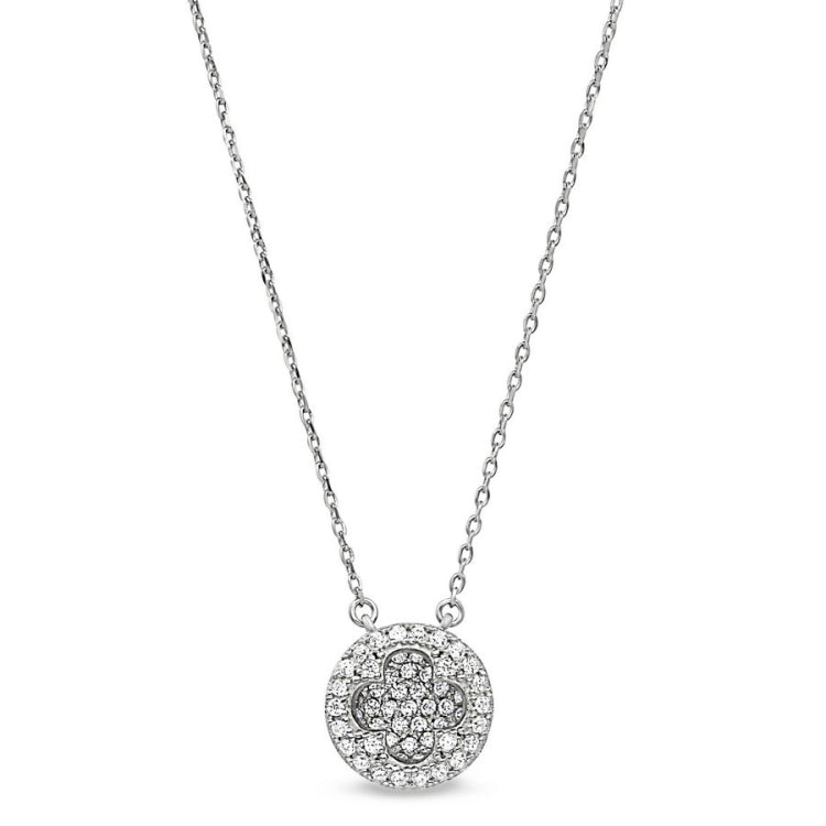 Inside Out Clover Necklace