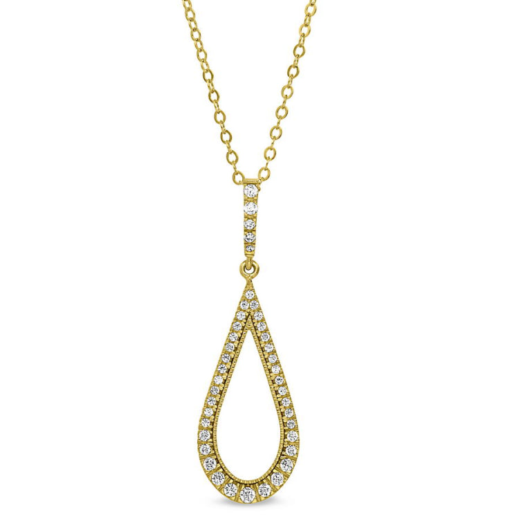 Open Teardrop Pendant