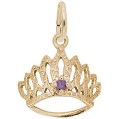 TIARA W/ BIRTHSTONE-JUNE