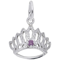 TIARA W/BIRTHSTONE-JUNE