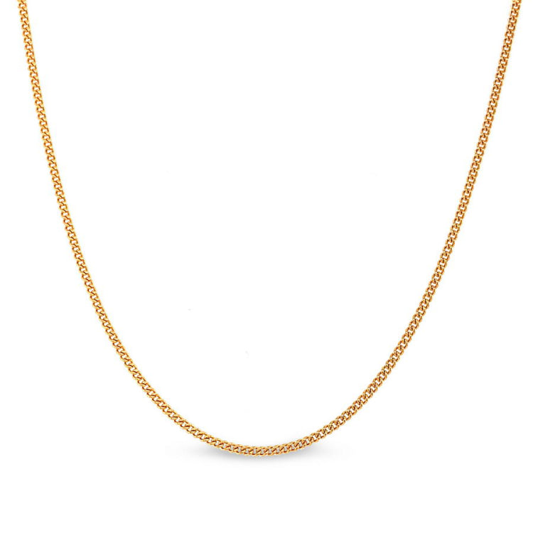 Sterling Silver 1mm Curb Chain
