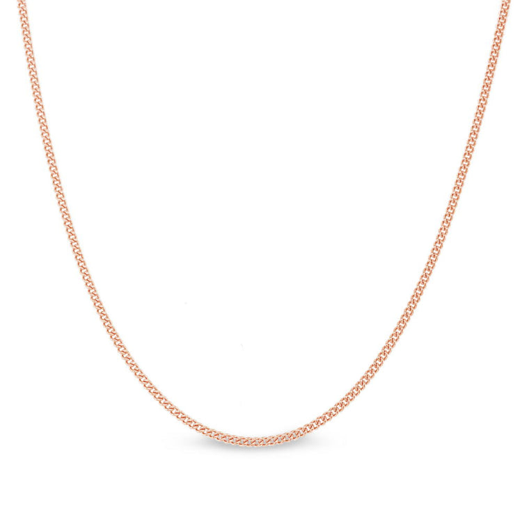 Sterling Silver 1mm Curb Chain