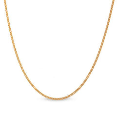 Sterling Silver 1mm Curb Chain